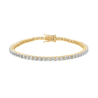 Classic Tennis Silver Bracelet for women  - Adila Jewels