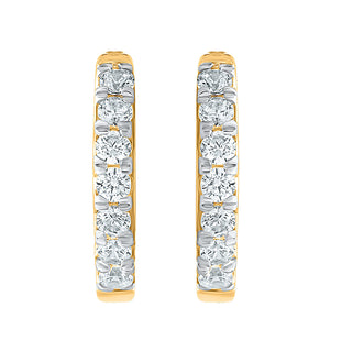 Huggie earrings for women - Naira | Adila Jewels
