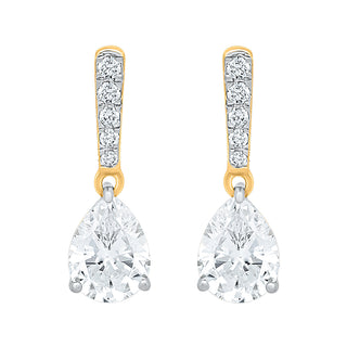 Pear Earrings for women - Meera | Adila Jewels