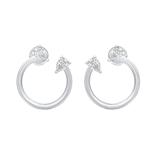 Pear earrings for Women - Ishya | Adila Jewels