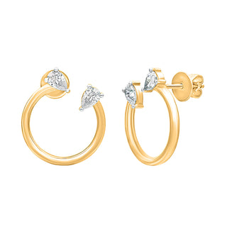 Pear earrings for Women - Ishya | Adila Jewels