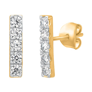 Stick earrings for women - Versa | Adila Jewels