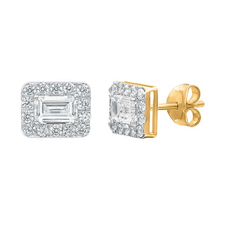 Emerald earrings for women - Ziva | Adila Jewels