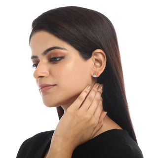 Pichwai Stud Earrings for women - Veda | Adila Jewels