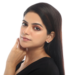 Pichwai Stud Earrings for women - Veda | Adila Jewels
