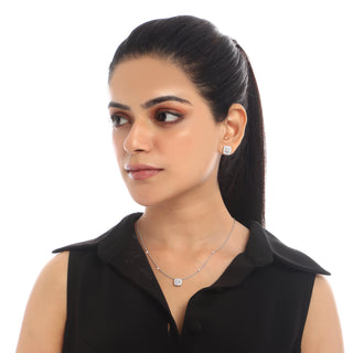 Halo Necklace set - Meher