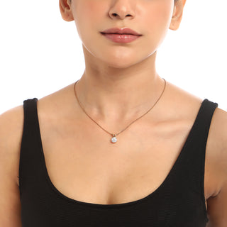 Solitaire Necklaces - Aira | Adila Jewels