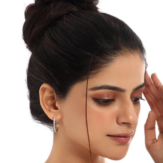 Huggie earrings for women - Orla | Adila Jewels