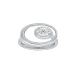 Elliptic Oval Shape Moissanite Ring