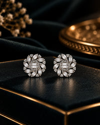 Alina Crystal Stud Earrings