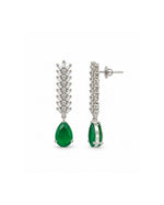 Elan Chevron Drop Earrings