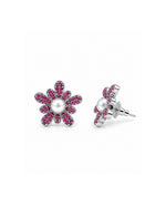 Nazia Blush Stud Earrings