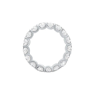 Inara Oval Moissanite Eternity Band