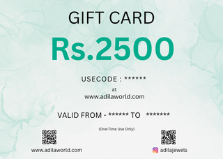 Adila Gift Card — ₹2,500