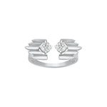 Soul to Soul Round Cut Solitaire Moissanite Ring
