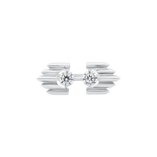 Soul to Soul Round Cut Solitaire Moissanite Ring