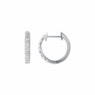 Naira 3/4 Carat Huggie Hoops