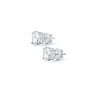 Riva Oval 1.50cts Moissanite Stud Earrings
