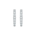 Naira 1.00 Carat Huggie Hoops