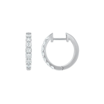 Naira 1.00 Carat Huggie Hoops