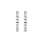 Naira 1.00 Carat Huggie Hoops