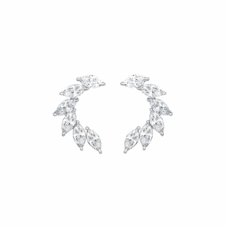 Sira Marquise Moissanite Earrings