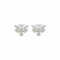 Vivienne Multi-Shape Moissanite Stud Earrings