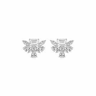Vivienne Multi-Shape Moissanite Stud Earrings