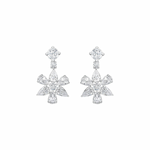 Nyra Blossom Moissanite Earrings