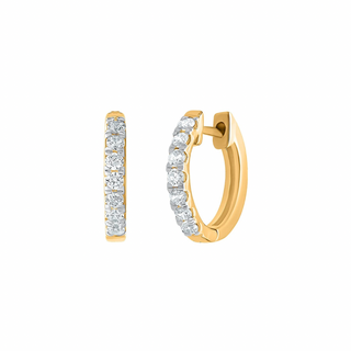 Naira 0.33 Carat Huggie Hoops 1