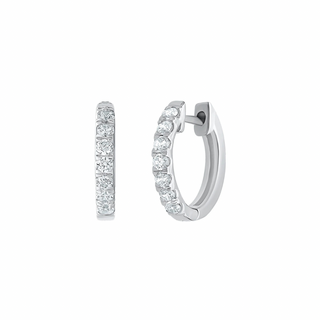 Naira 0.33 Carat Huggie Hoops 1