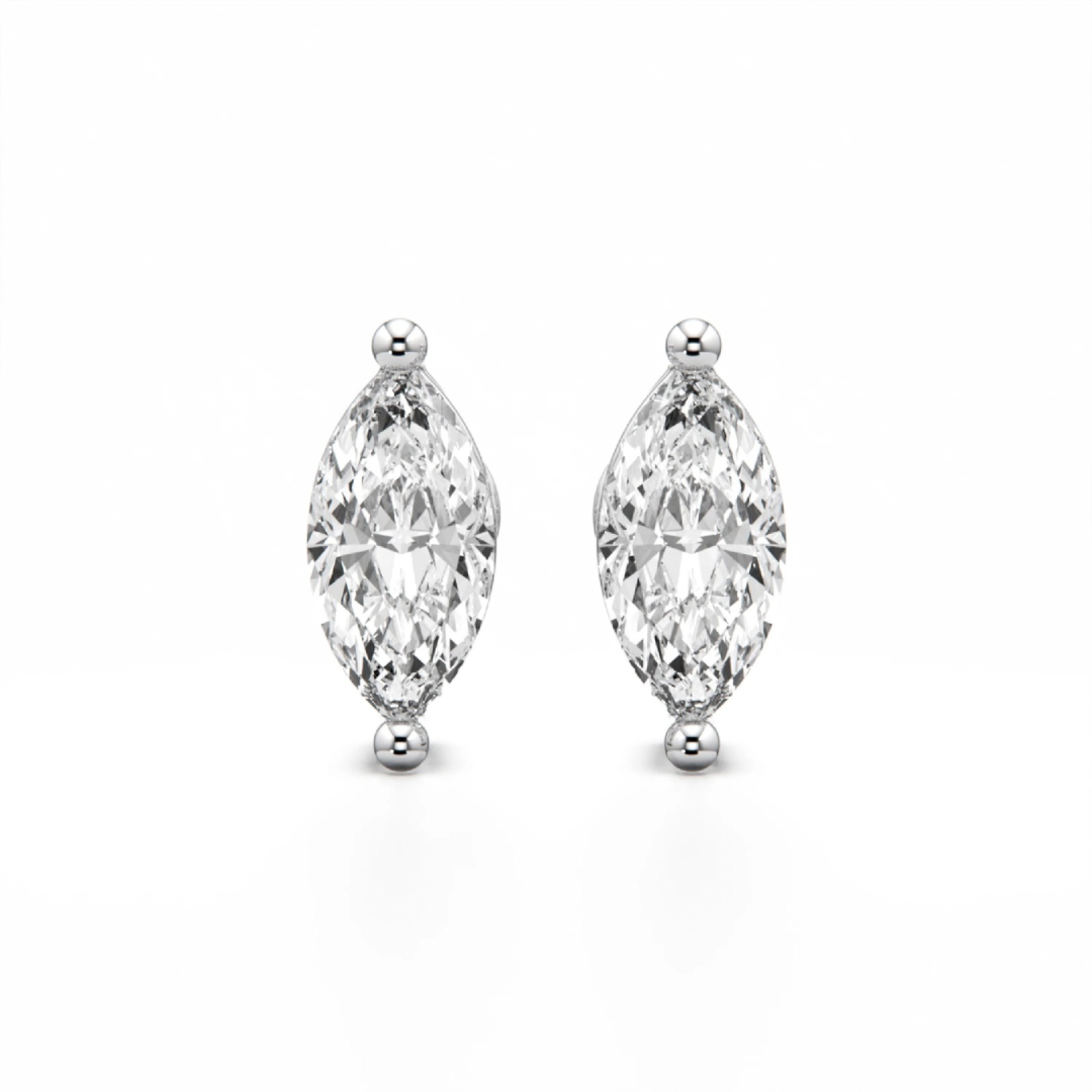 Zina 4.50 Carat Zina Stud Moissanite Earrings