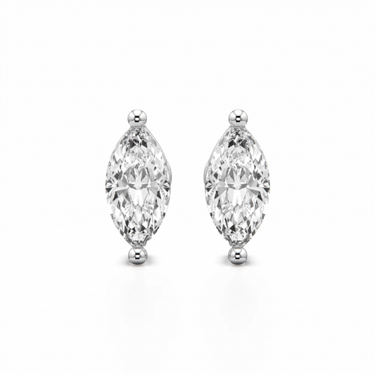 Zina 4.50 Carat Zina Stud Moissanite Earrings