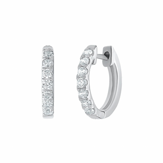 Naira 3/4 Carat Huggie Hoops
