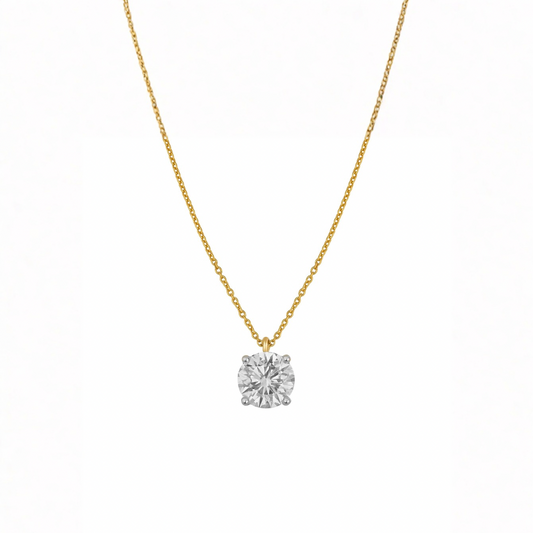Tara 1ct Solitaire Necklace