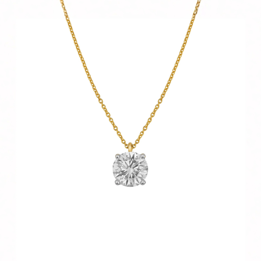 Tara 2.00 ct Moissanite Solitaire Necklace