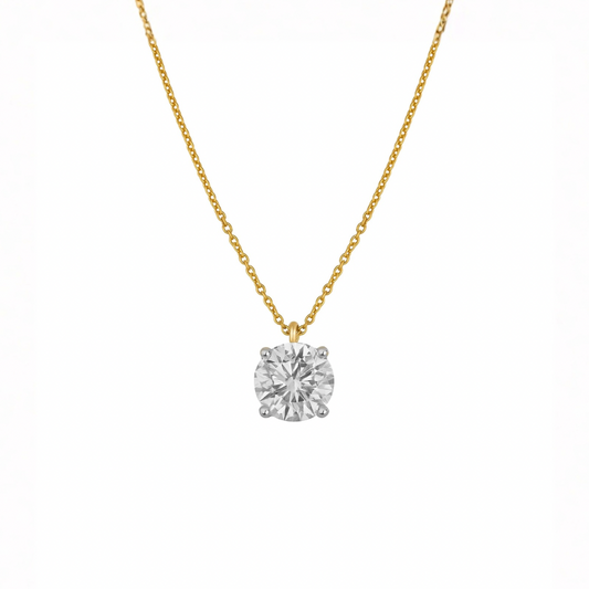 Tara 2.00 ct Moissanite Solitaire Necklace