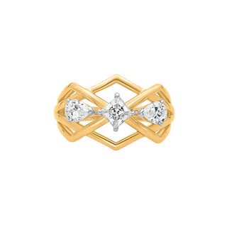 Twilight Multi-Shape Moissanite Ring