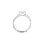 Amaira Double Row Solitaire Moissanite Ring