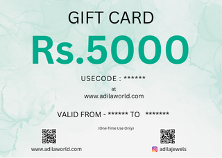 Adila Gift Card — ₹5,000