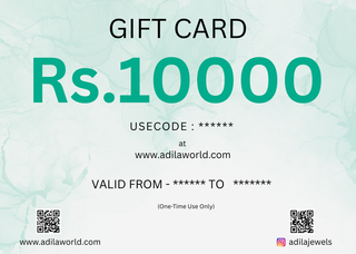 Adila Gift Card — ₹10,000