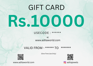 Adila Gift Card — ₹10,000