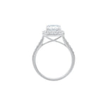 The Regal Emerald Moissanite Ring