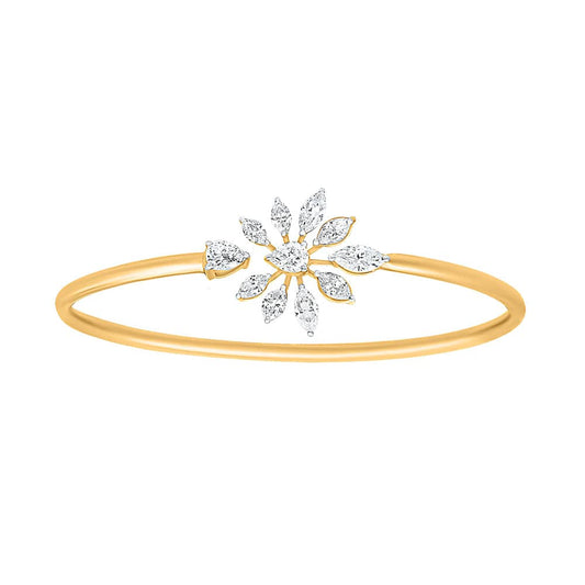 Pichwai Silver Bracelet for Women - Devina |Adila Jewels