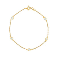 Station Silver Bracelet for Women - Adila Jewels