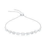 Eternal Multi-Shape Silver Bracelet for women - Adila Jewels