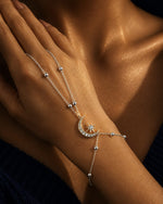 Chandrika Hand Chain Bracelet