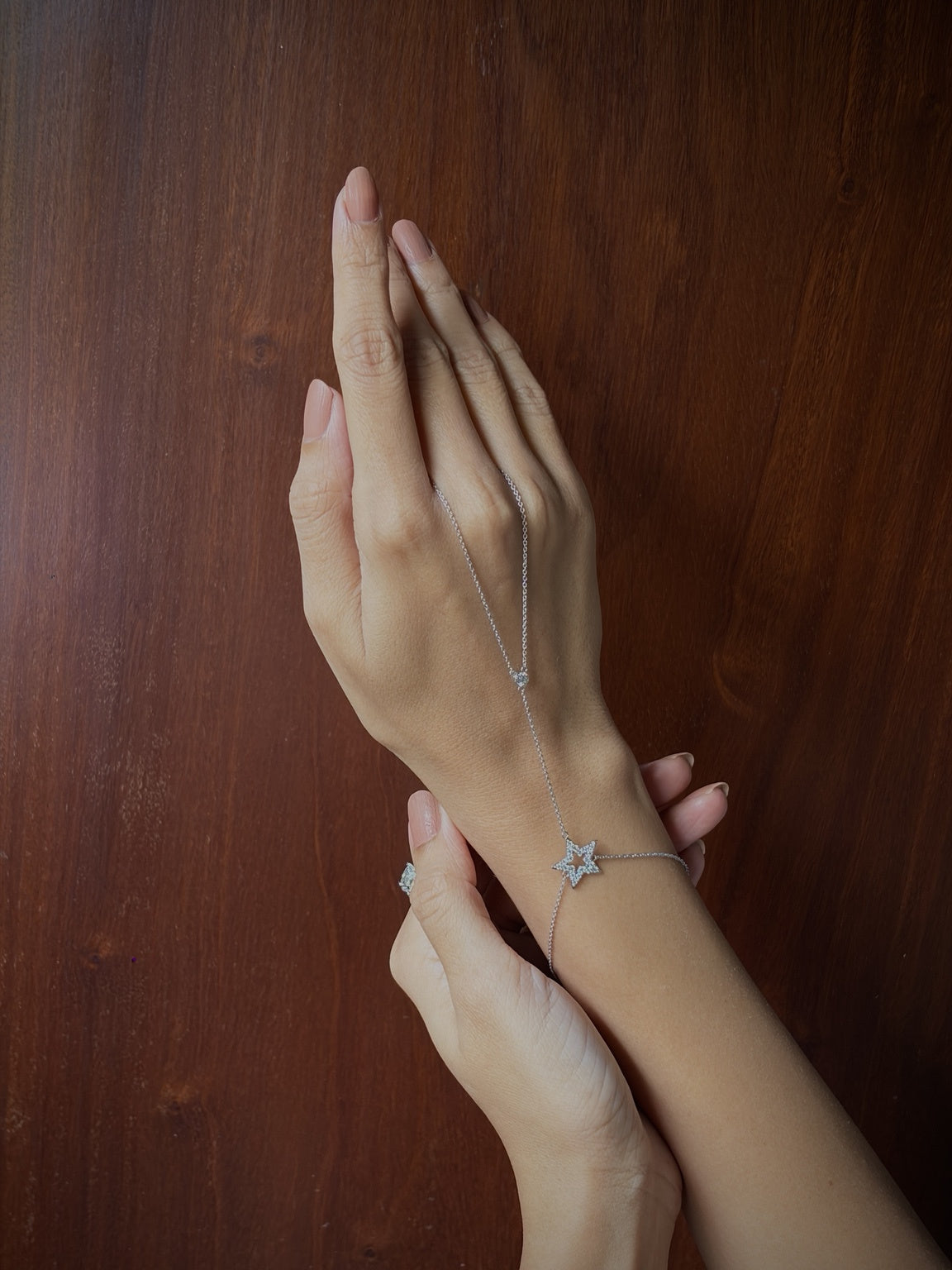 Aabha Hand Chain Bracelet