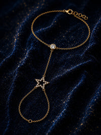 Aabha Hand Chain Bracelet