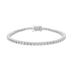 Classic 0.20ct Tennis Silver Bracelet for women - Adila Jewels